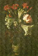 Francisco de Zurbaran flower vase oil painting